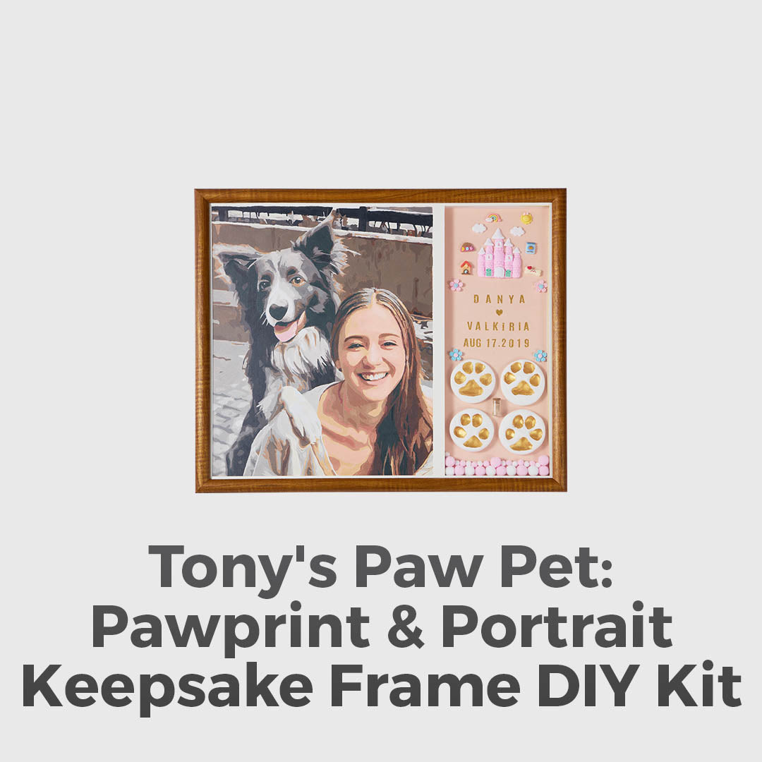 Craft Pet Memories With Paint & Pawprints