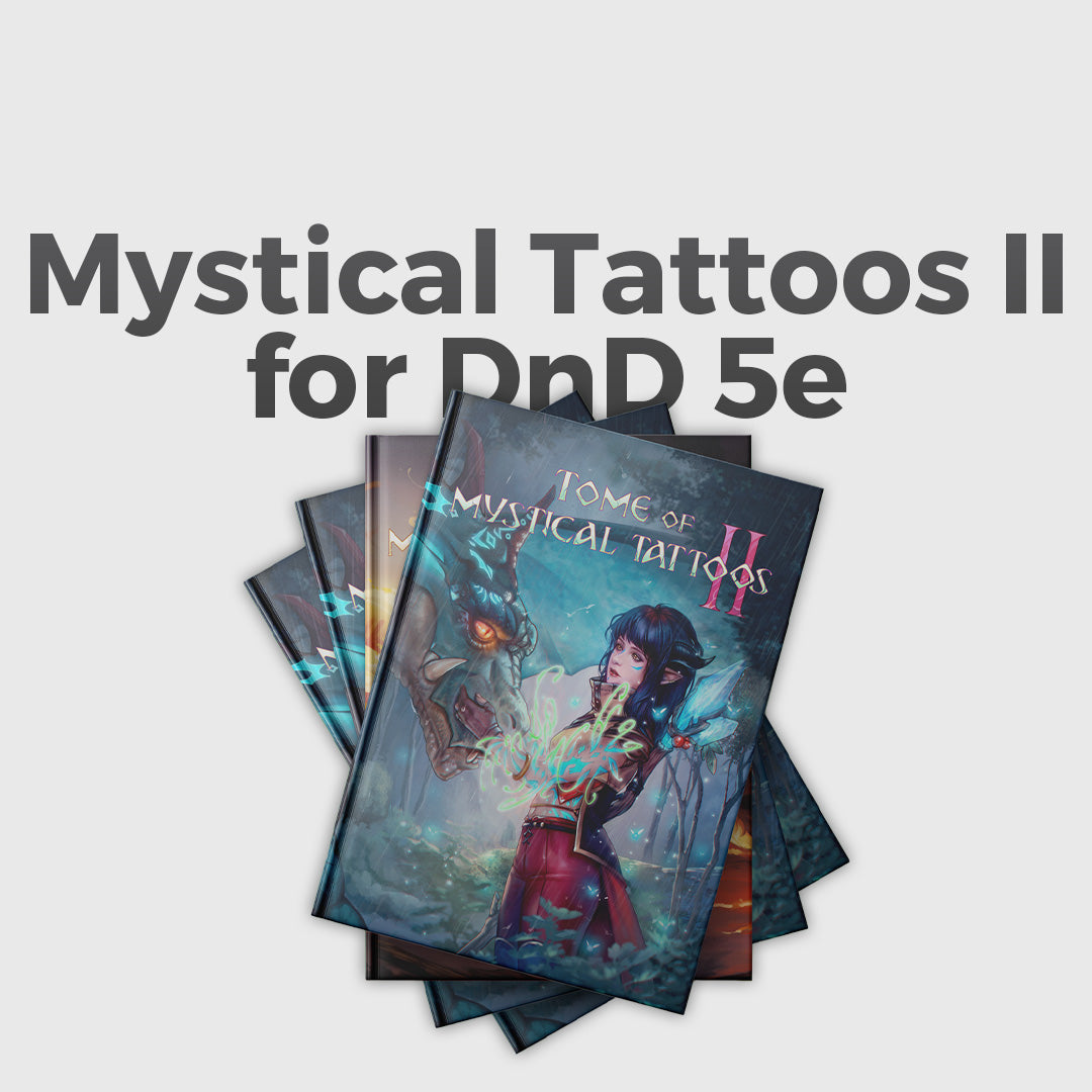 More Stunning Tattoos For DnD 5e