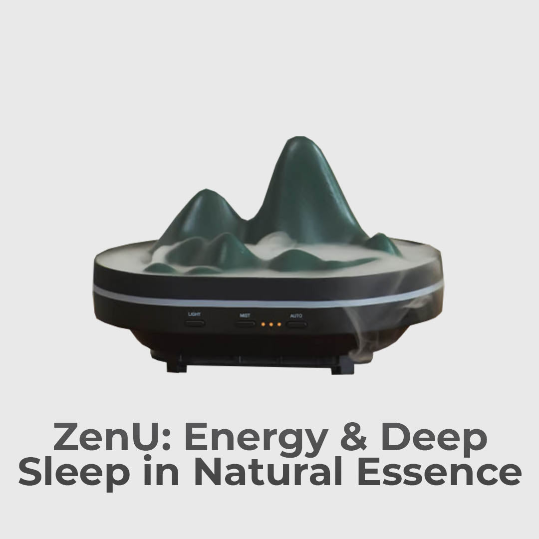 Atmospheric Mountain Mist Diffuser With Humidity Control