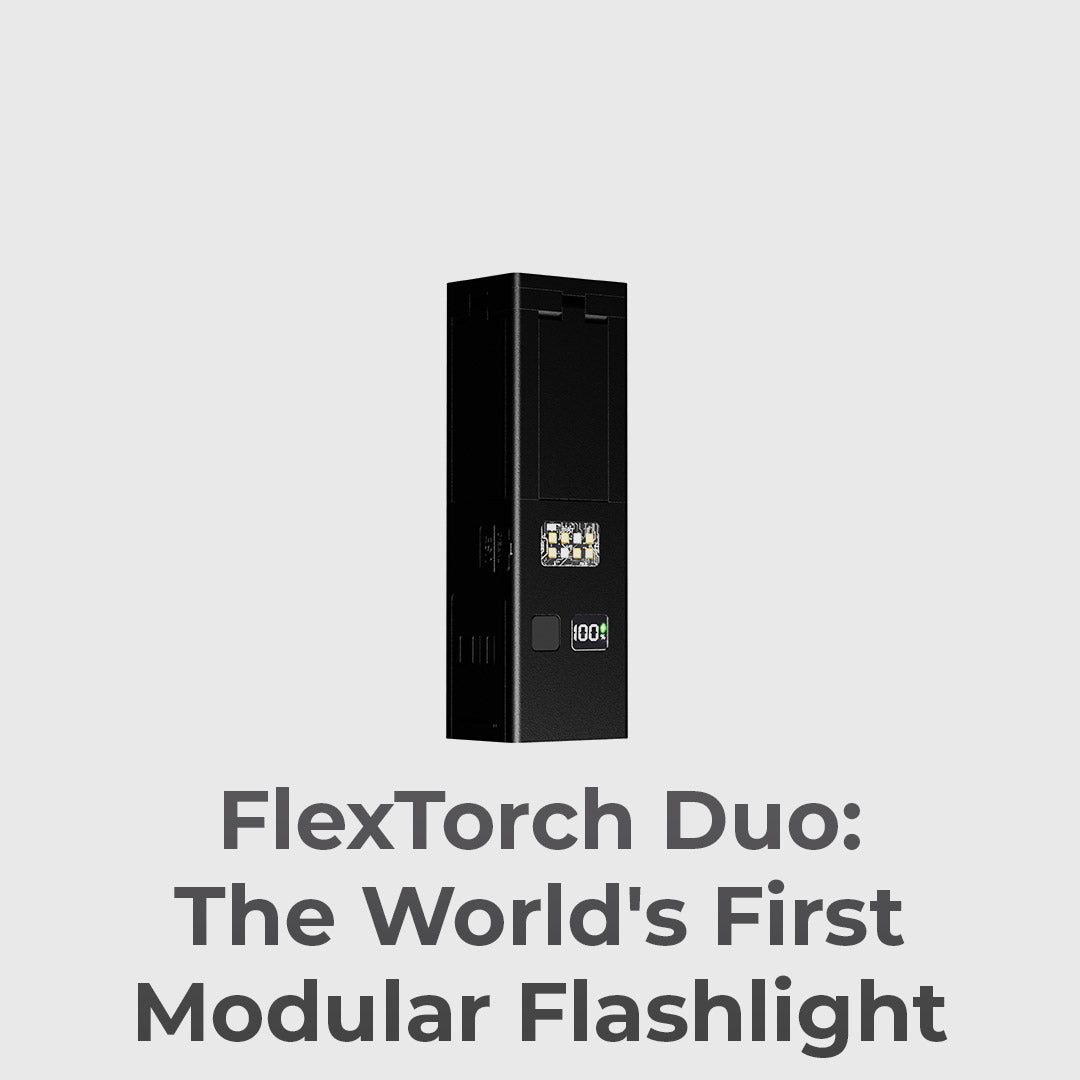 Modular Flashlight Splits Into Two Lights