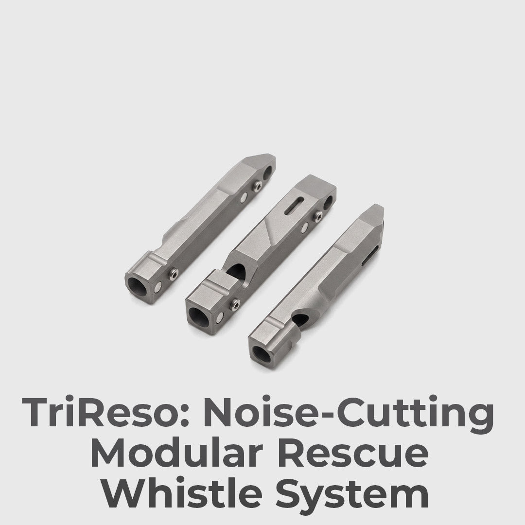 Noise-Cutting Rescue Whistle