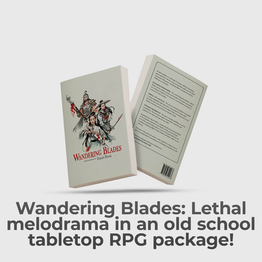 A Heroic Wuxia Inspired Roleplay with Tactical Combat