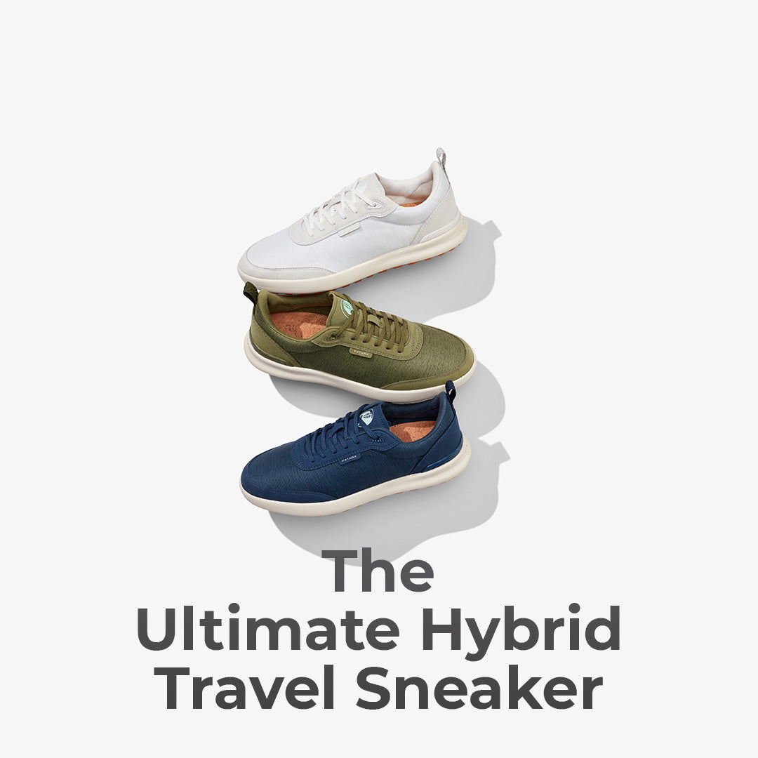 The Ultimate Hybrid Travel Sneaker
