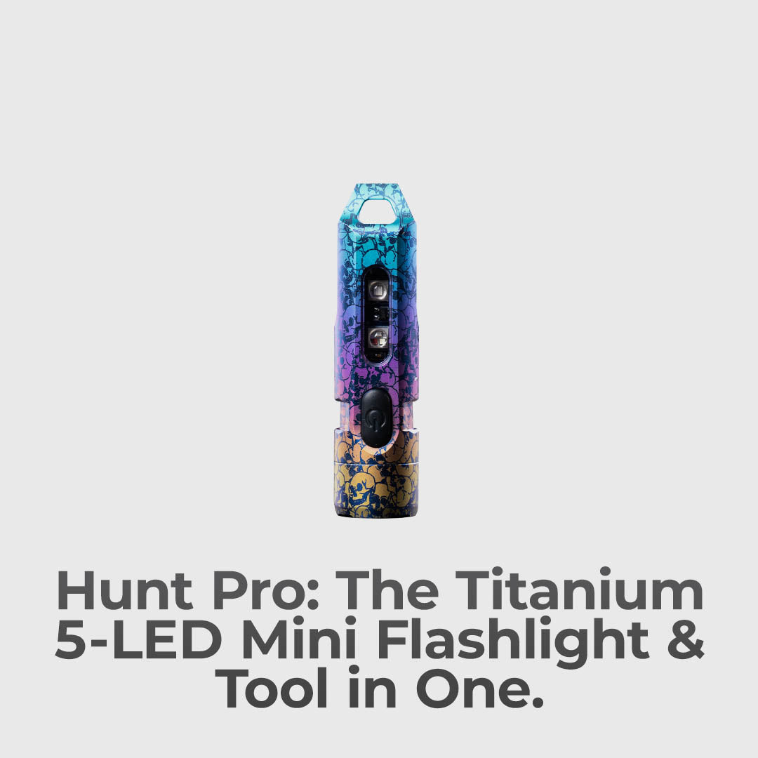 Adventure-Ready Titanium Flashlight