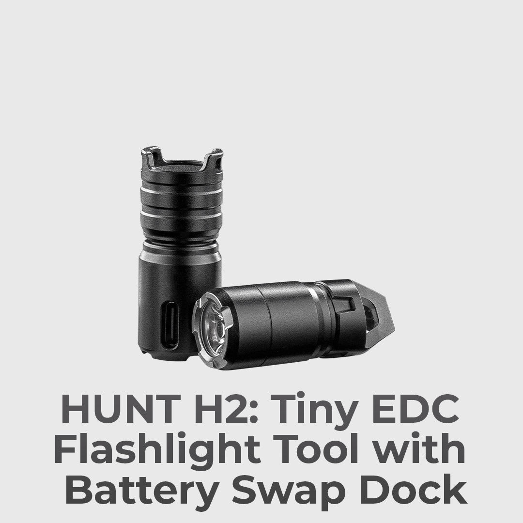 Keychain Flashlight With Spare Power