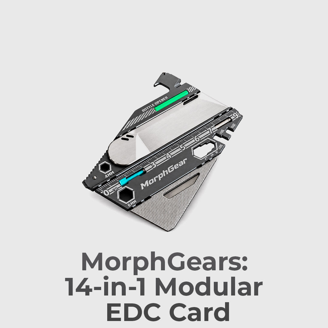14 Tools. Card-Sized. Ready For Real Life.