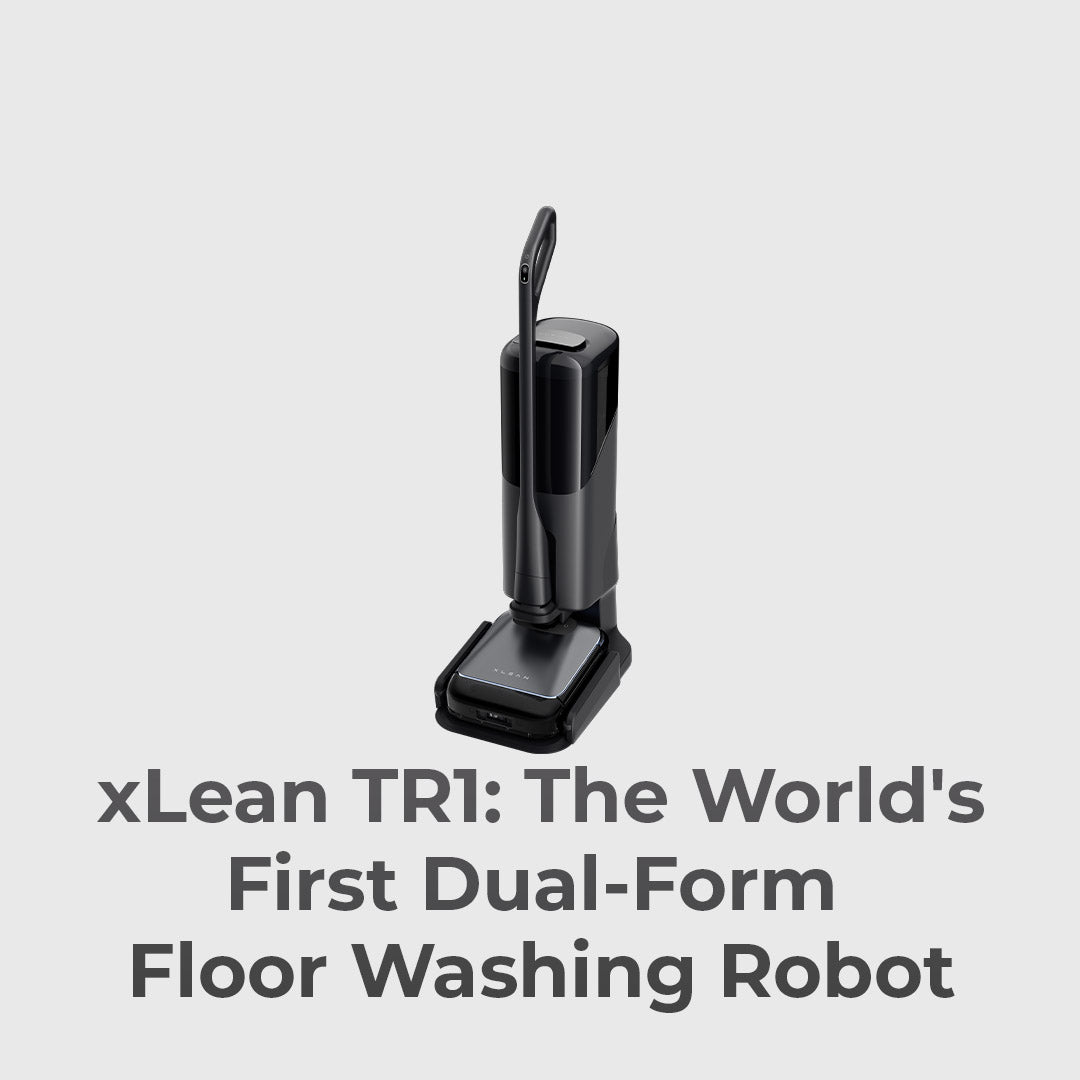 The First Dual-Form Floor Washing Robot