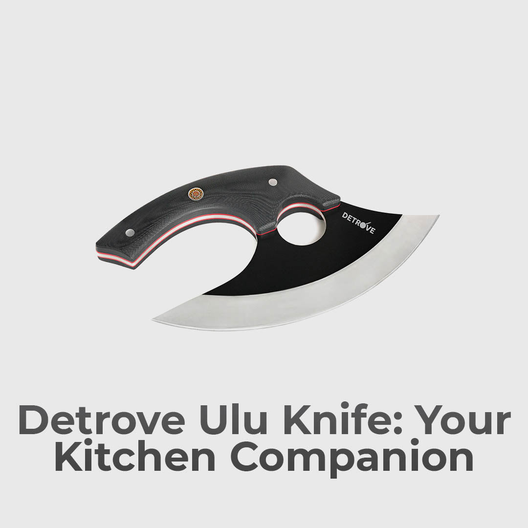 One Knife Merging Premium Steel, Sharp Edge Retention &amp; Easy Usability