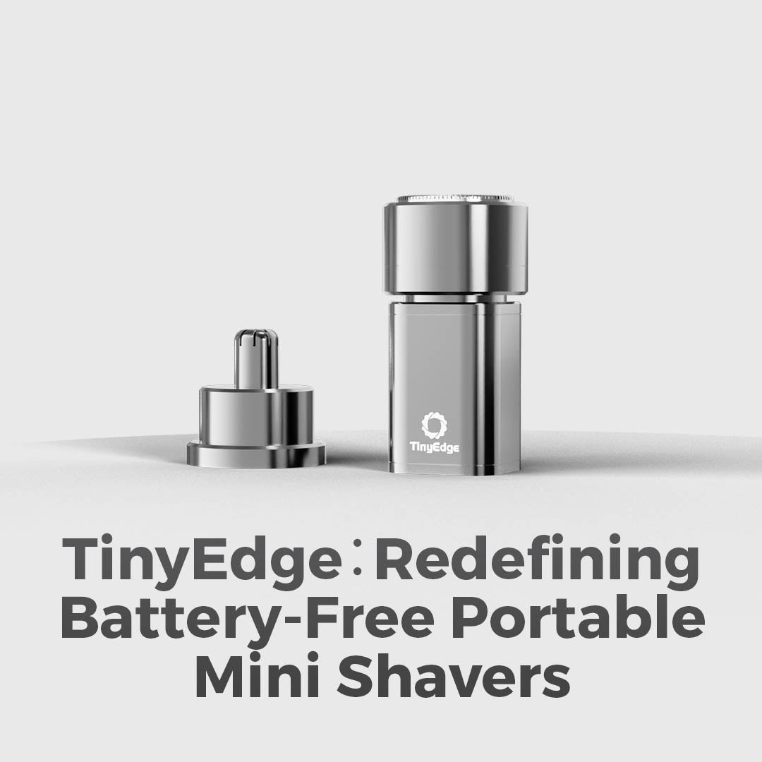 Innovative Battery-Free Shaver: Compact, Powerful, &amp; Ready Anywhere