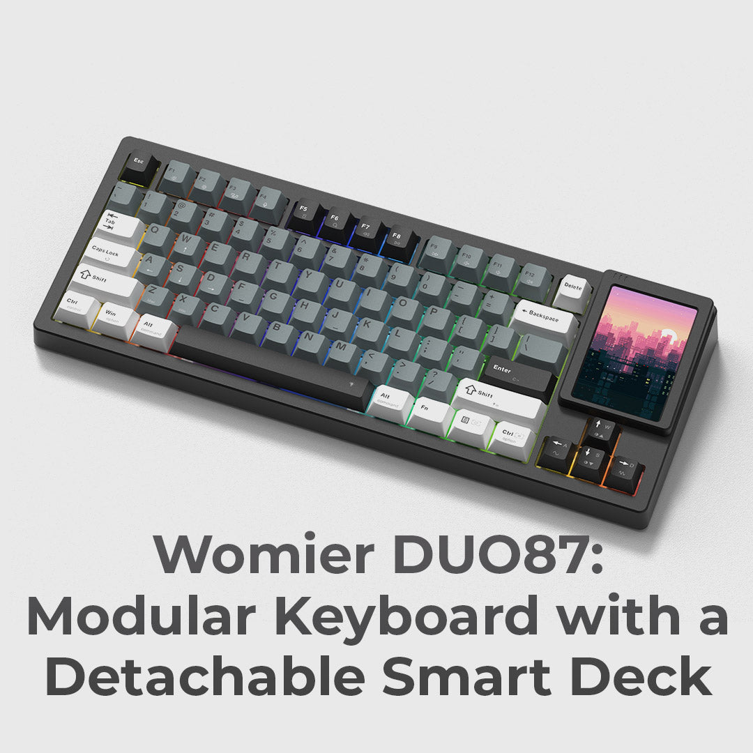 Modular Keyboard With Detachable Deck