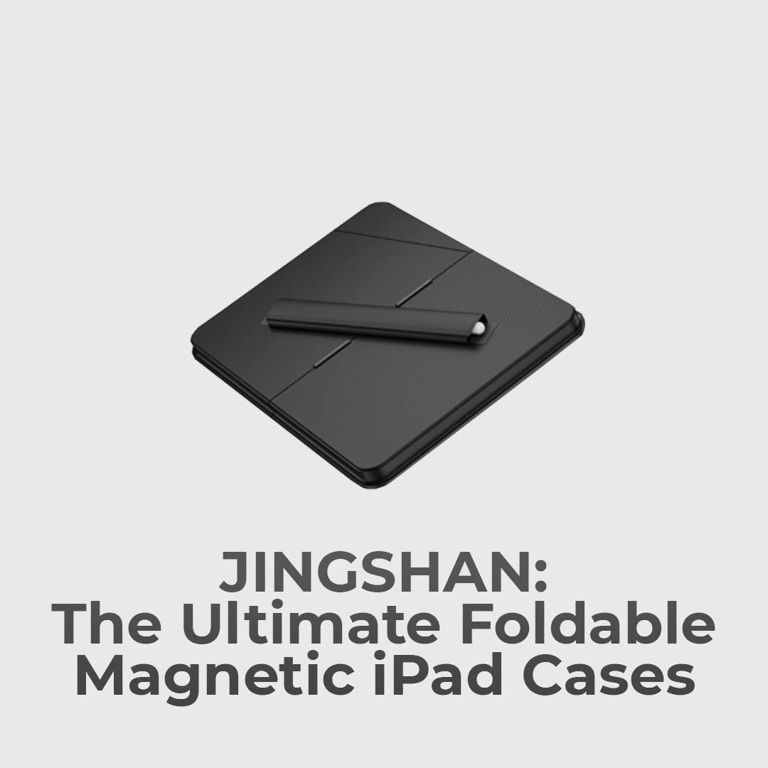 Transform Your iPad with This Elegant Foldable Magnetic Case