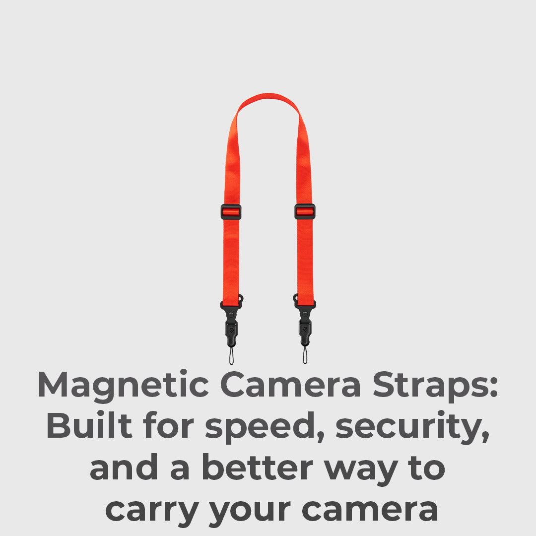 The Magnetic Camera Strap For Faster Shots