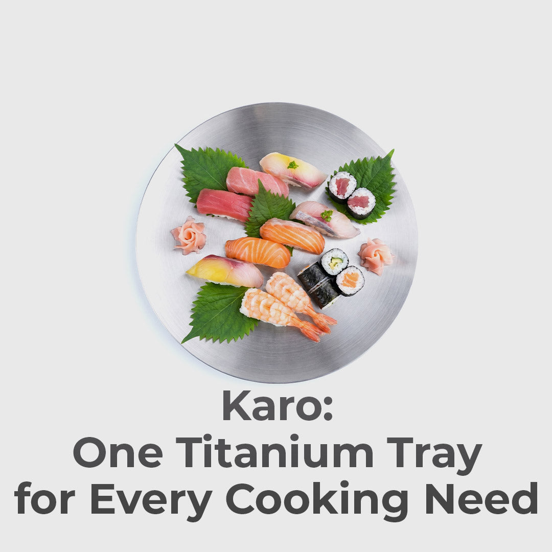 Titanium 3-Layer Cooking Tray