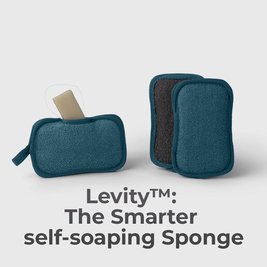 The Magnetic, Self-Soaping Sponge