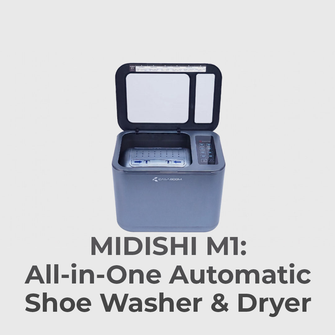 Wash, Dry, Sanitize Shoes In 30 Minutes