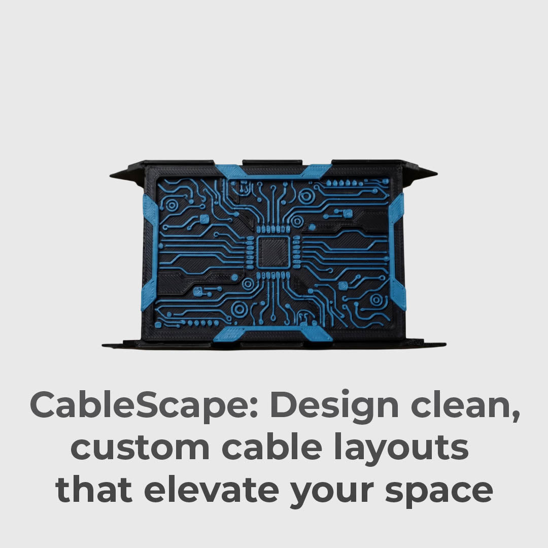 3D-Printable Modular Cable Covers