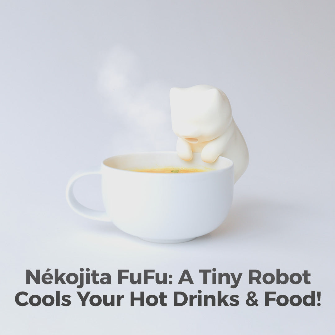 Cat Robot That Blows On Food To Cool It Down