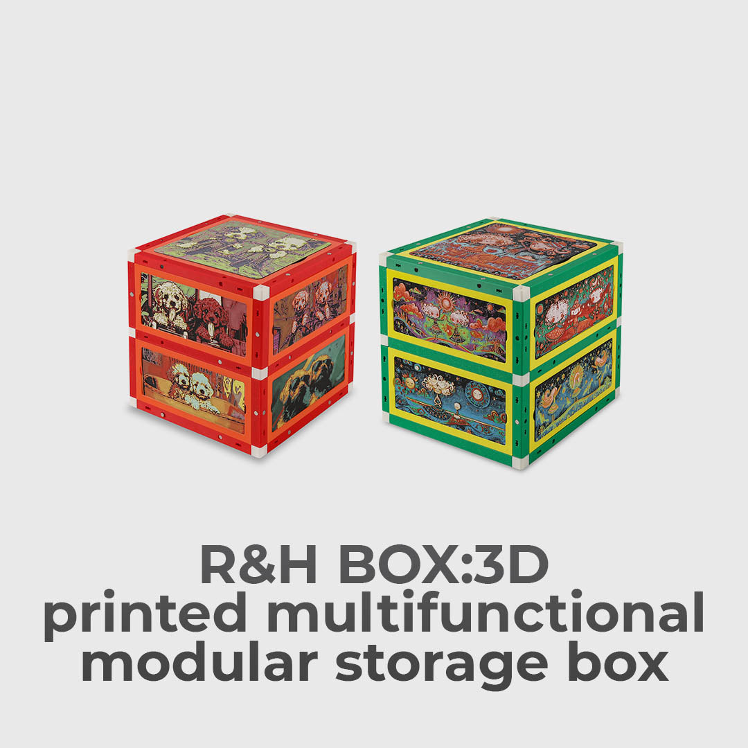 3D-Printed Multifunctional Modular Storage Box