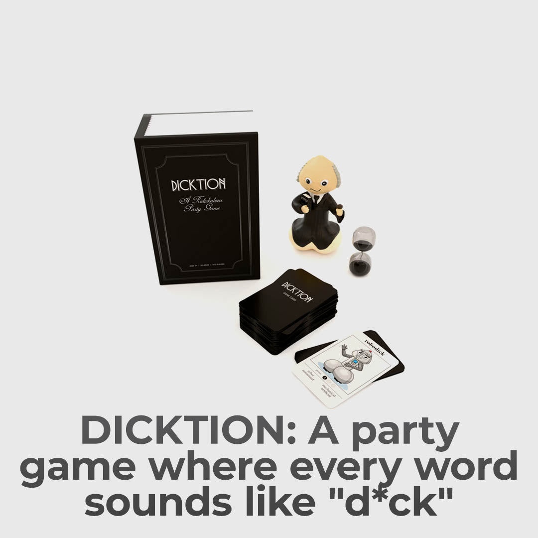The Party Game Where Every Word Has A Dick