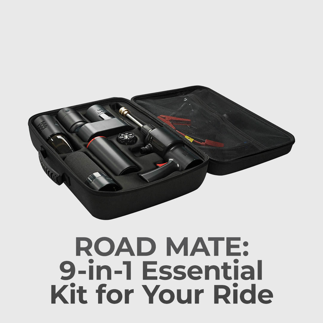 9-in-1 Modular Car Kit With Jump Starter