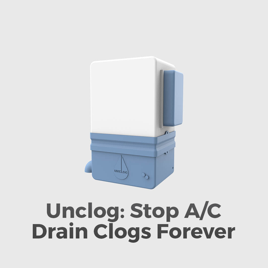 Stop A/C drain clogs for good