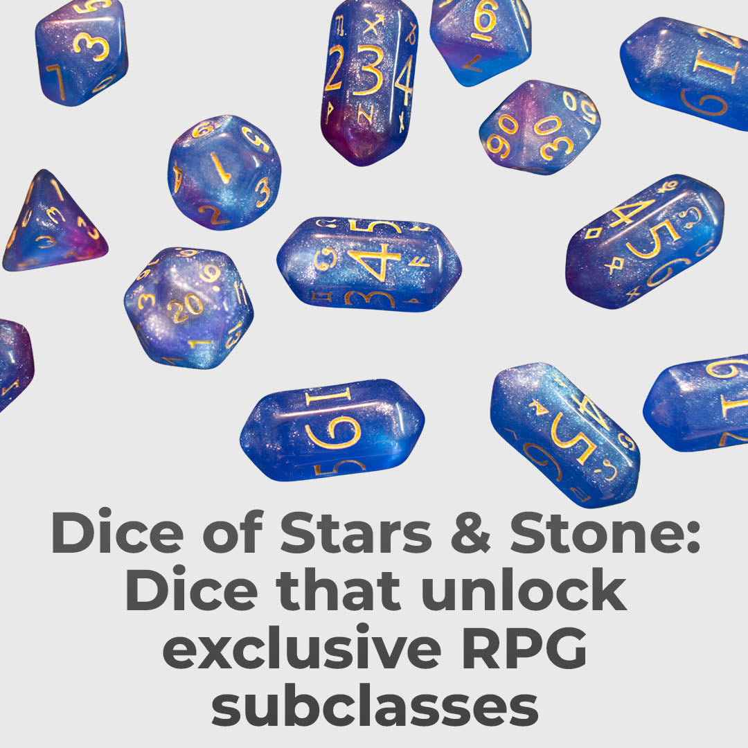 Dice From The Stars That Shape Your Character