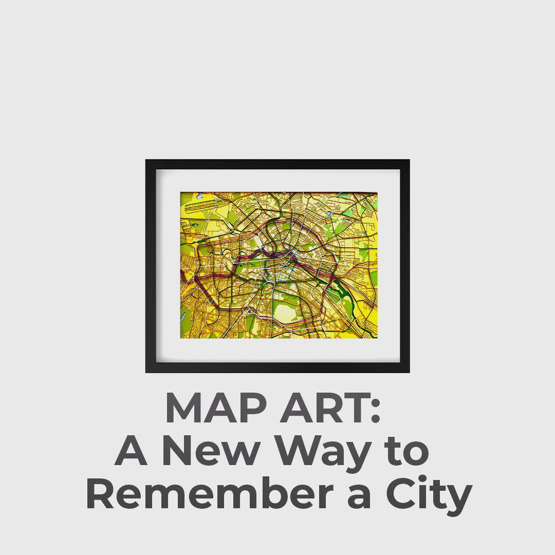 Display Your Favorite City On Your Wall