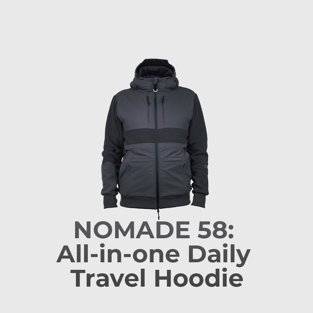 A 28 Pocket Hoodie That Carries Like a Backpack