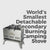 Compact Titanium Camping Stove