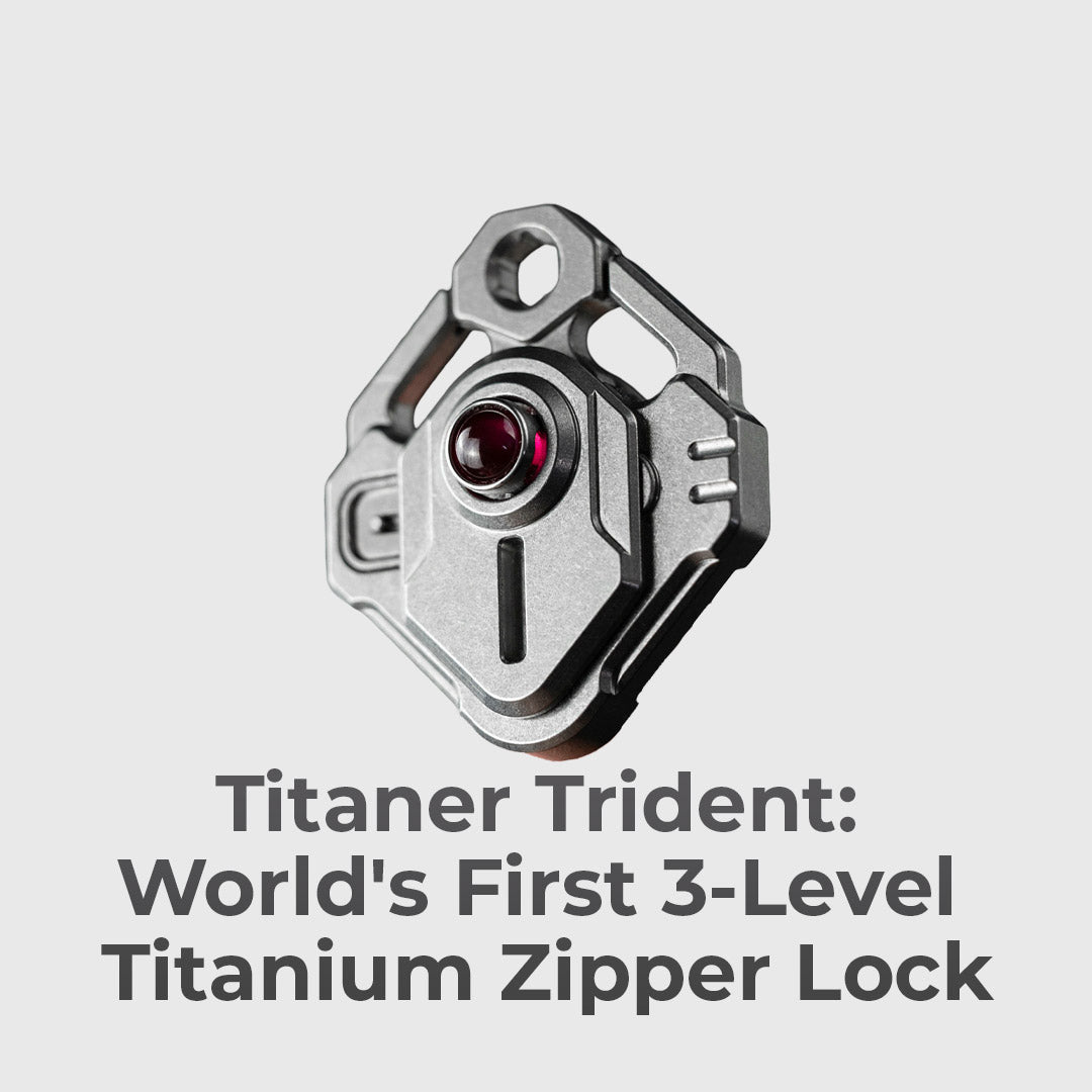 Triple-Level Lock For Zippers