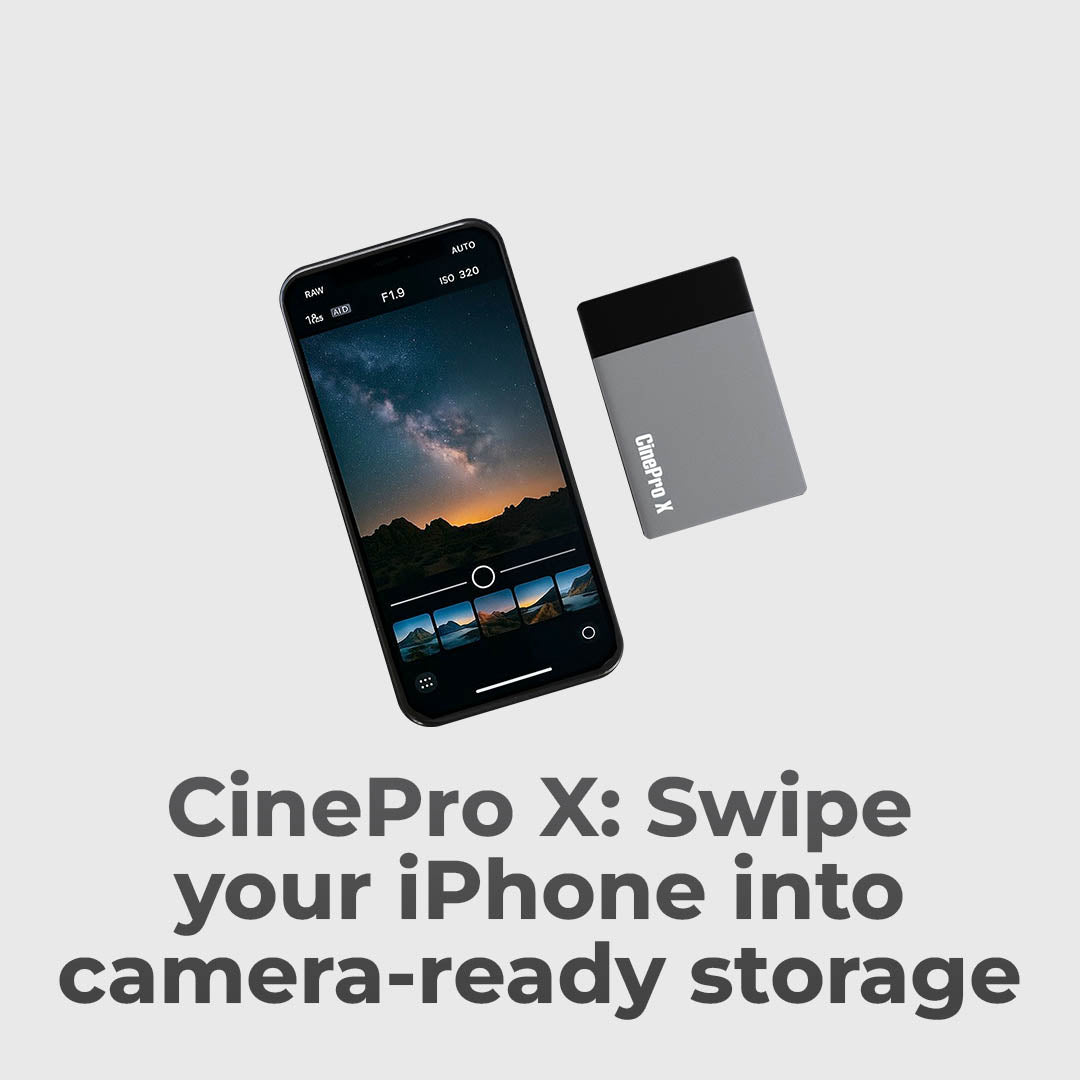Raw Video Shooting Power for iPhone Creators