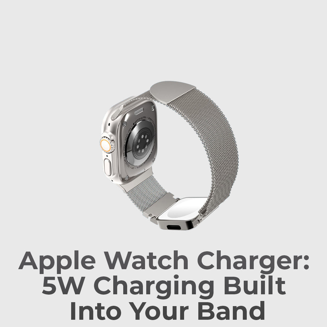 Apple Watch Band With Built-In Charger