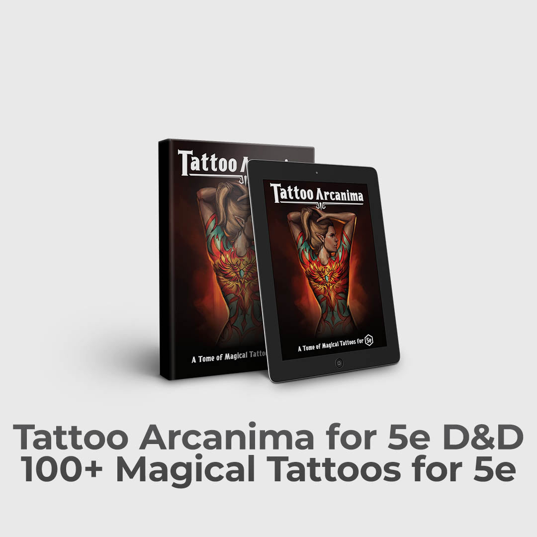 100+ Magical Tattoos. New Powers, No Feats Needed