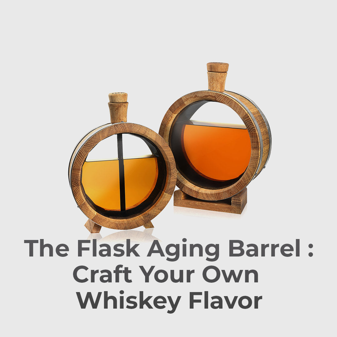 European Oak Flask Barrel, Real-Time Aging
