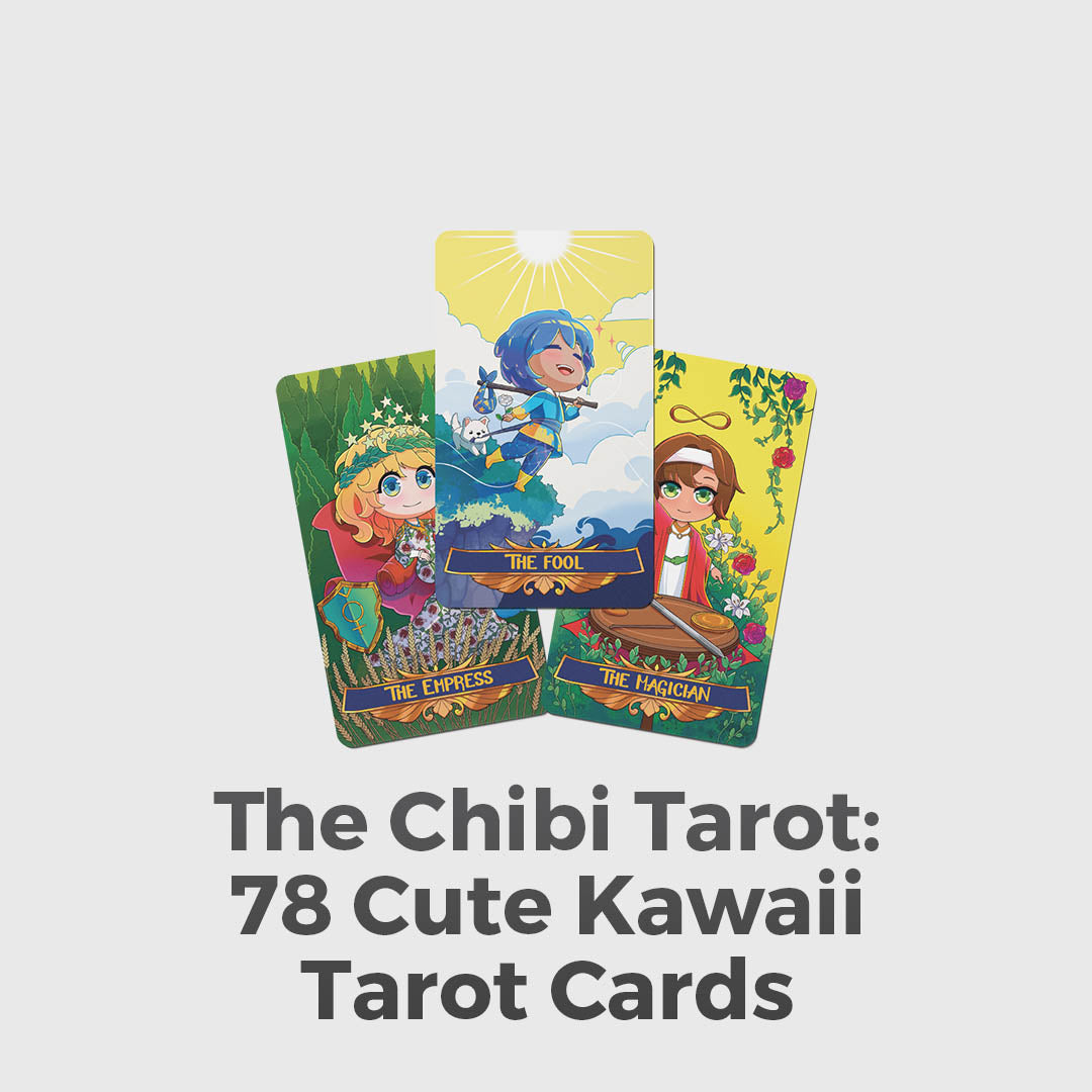 Chibi Art-Style Tarot Card Deck