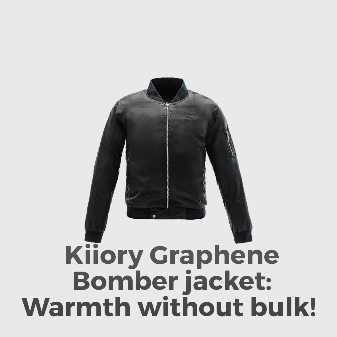 The Bomber Jacket Reinvented with Graphene.