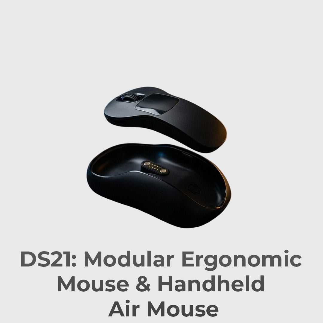 Ergonomic Mouse With Detachable Air Control
