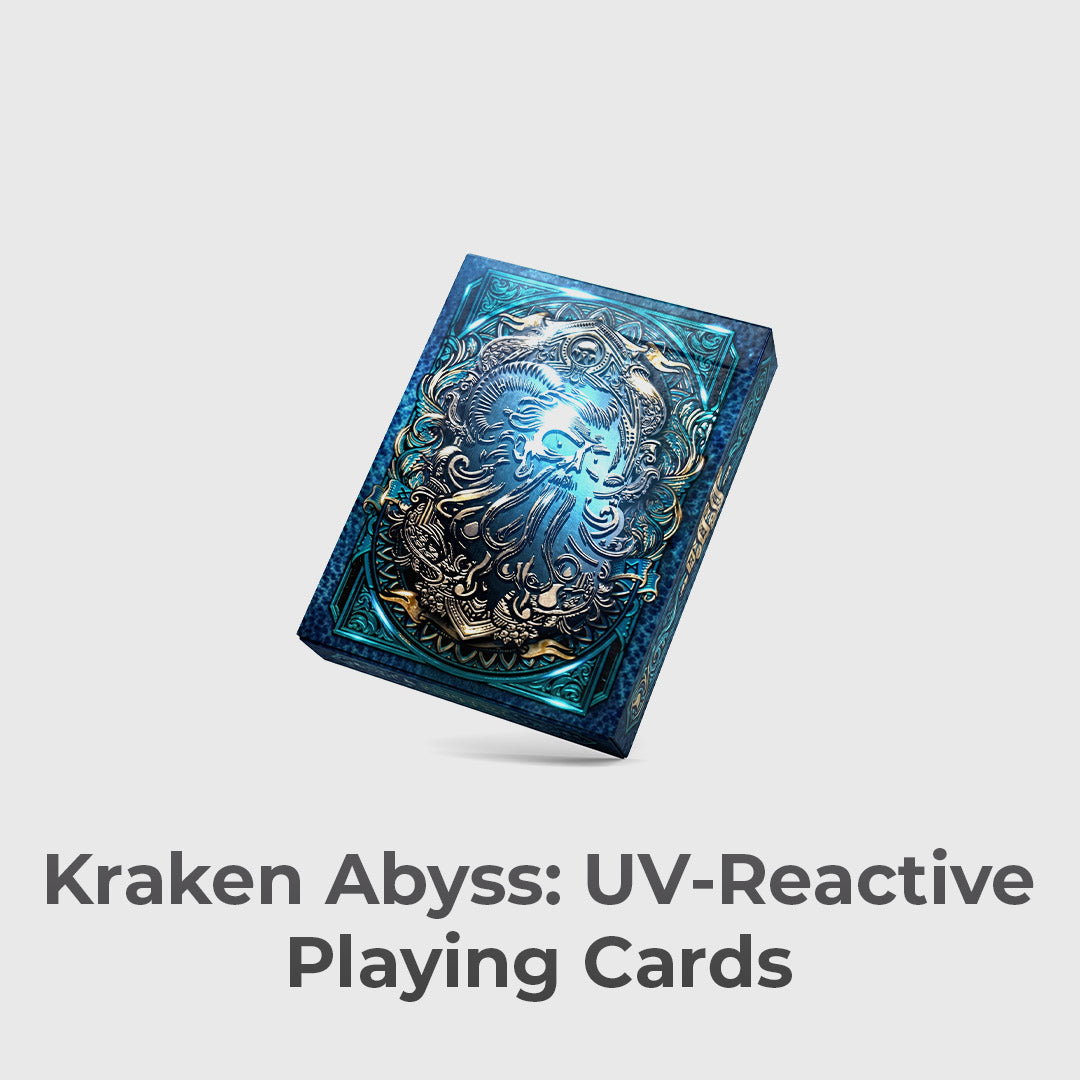 UV-Reactive Kraken Abyss Playing Cards