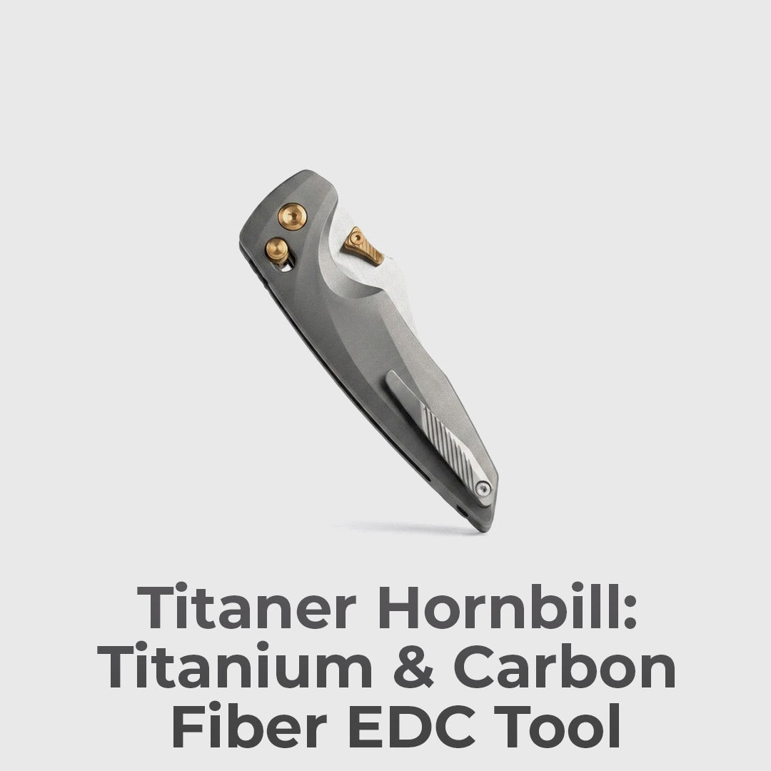 Titanium And G-10 EDC Cutting Tool
