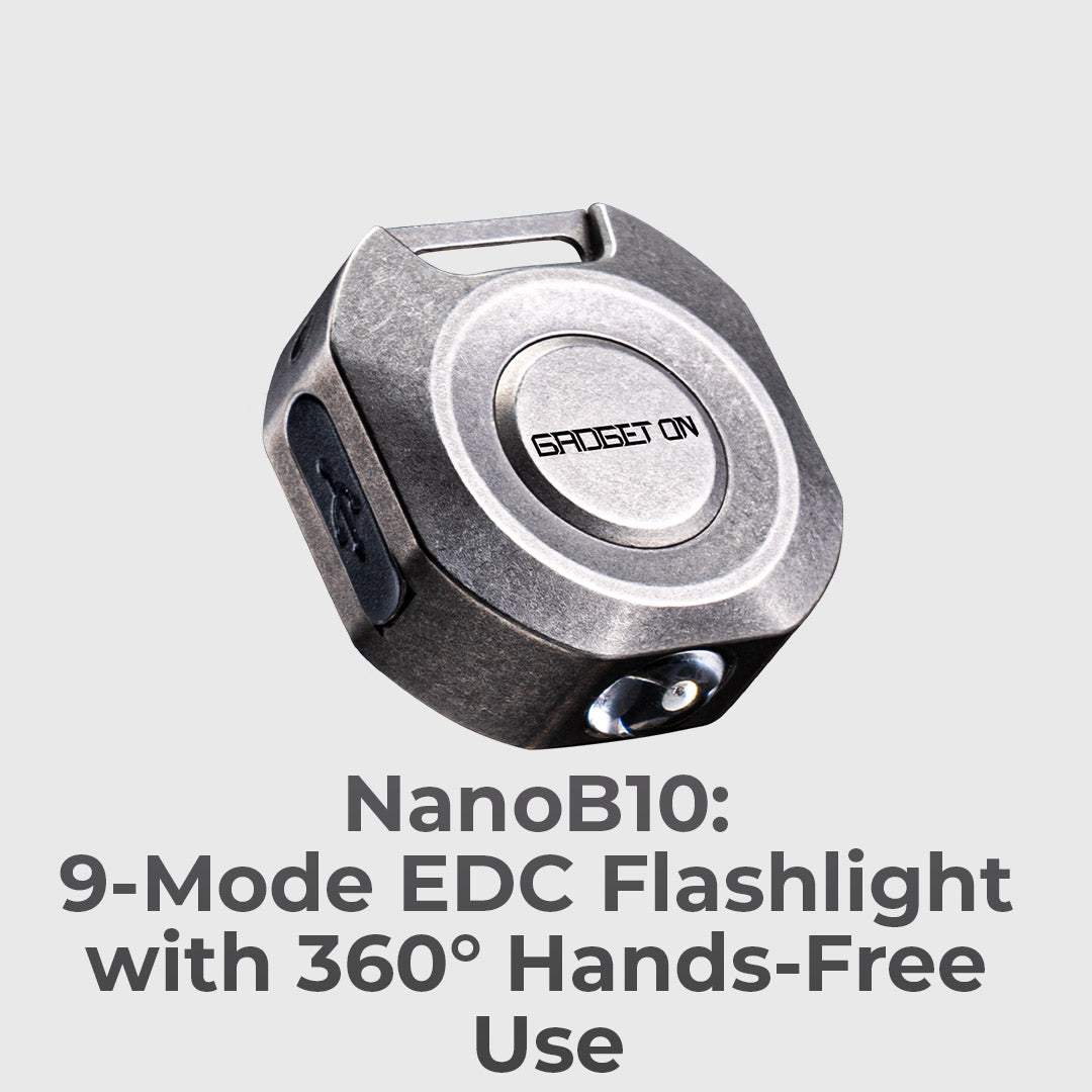 Titanium 3 cm, 9-Mode EDC Light