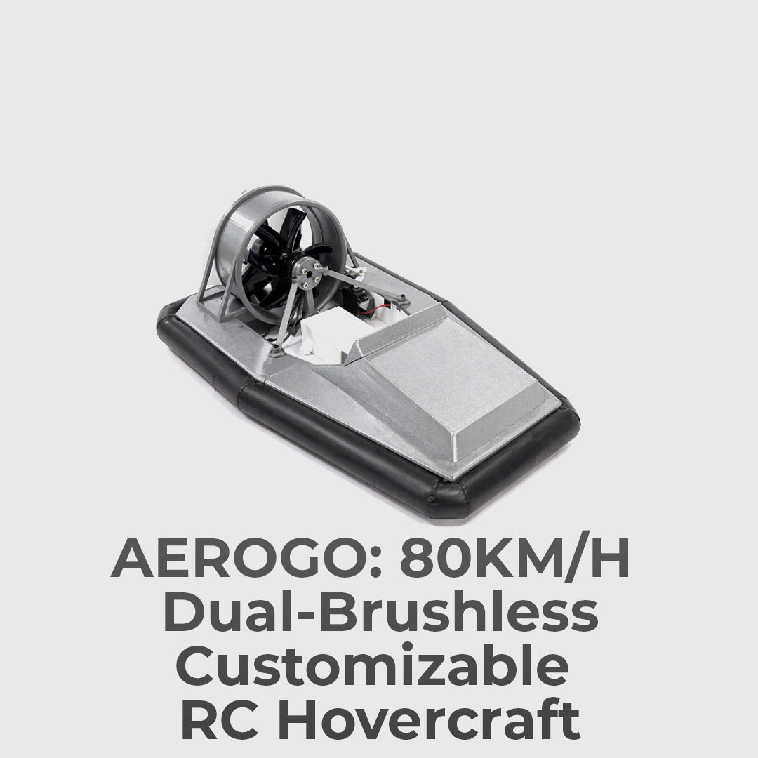 80km/h Dual-Brushless RC Hovercraft
