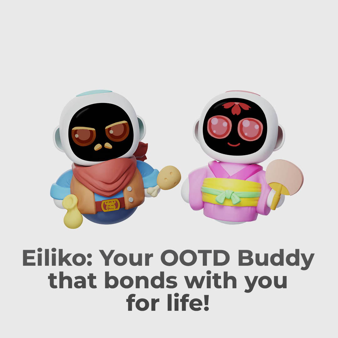 Expressive Keychain Robot With AI Chatting