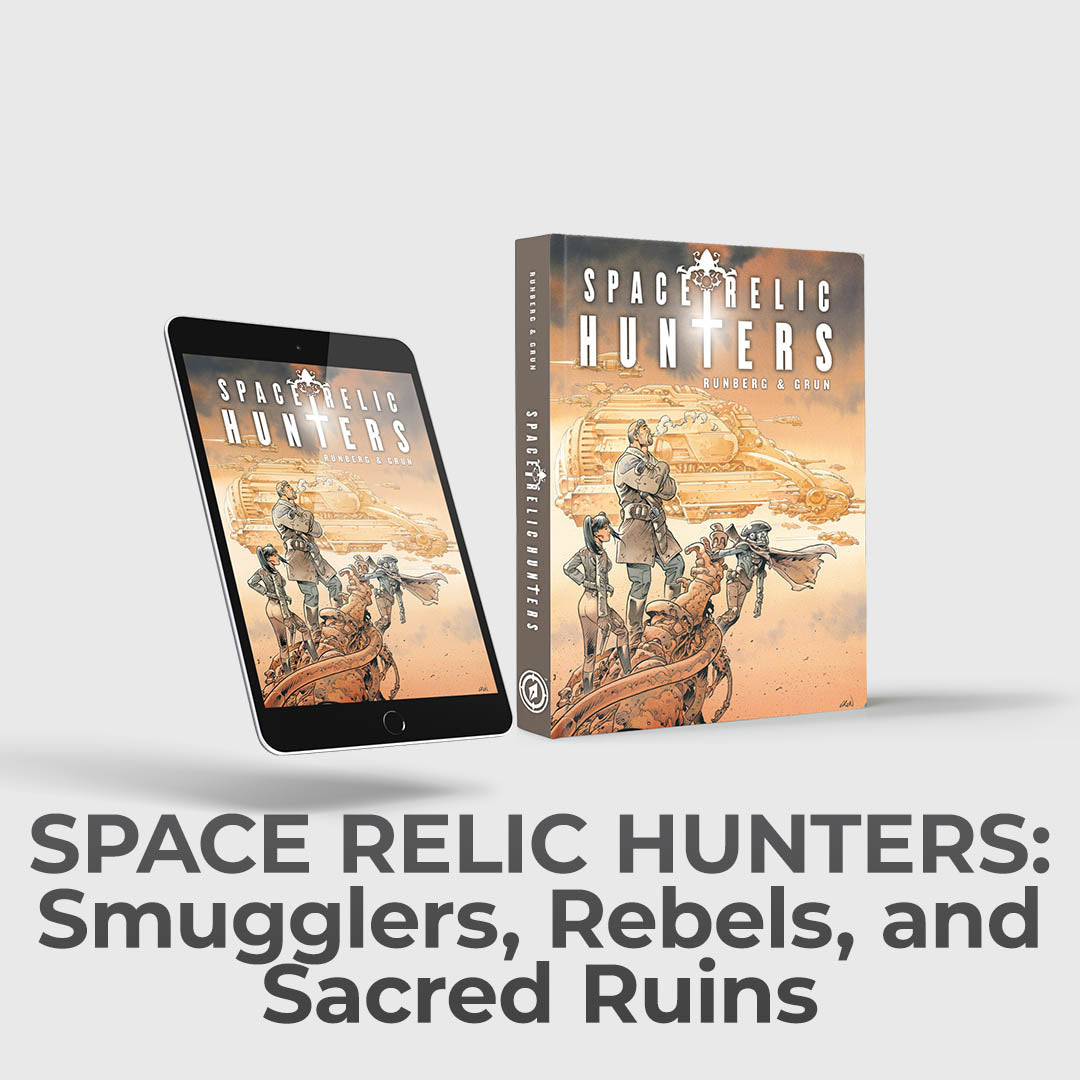 Galactic Relic Hunt in Deluxe Hardcover