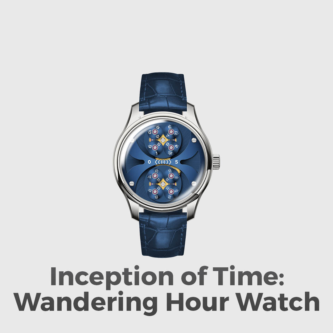 Stunning Wandering Hour Watch