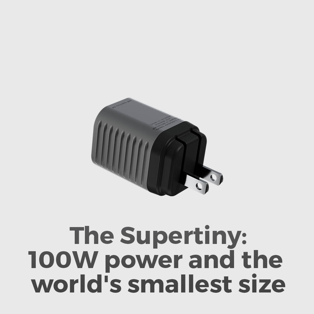 World's Smallest 100W Charger