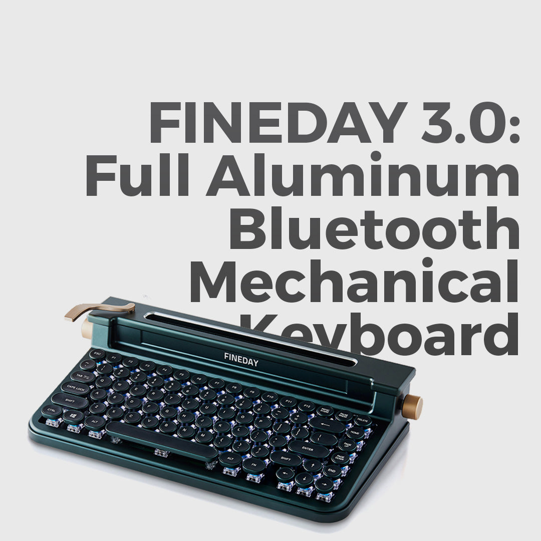 Full Aluminum Bluetooth Mechanical Keyboard