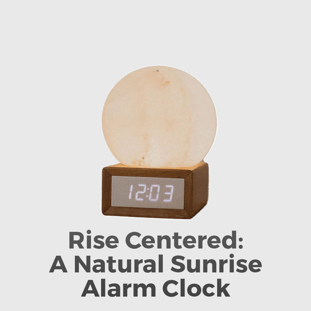 Natural Sunrise Alarm Clock That Wakes You Up Gently