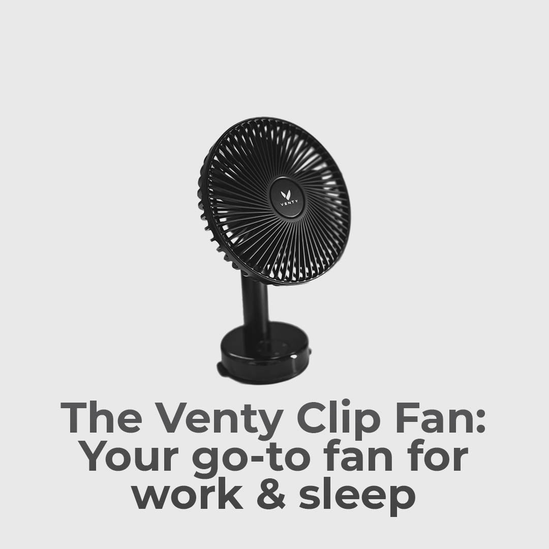 Versatile Clip Fan: Cool Comfort with Style and Ease