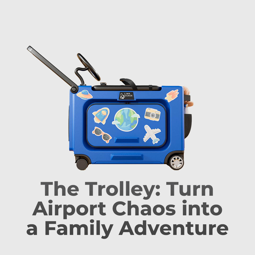 Ride-On Carry-On for Stress-Free Family Trips