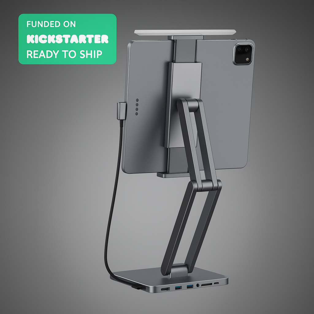 INVZI MagHub 3 - Supercharge Your Tablet with 8-in-1 Docking Station